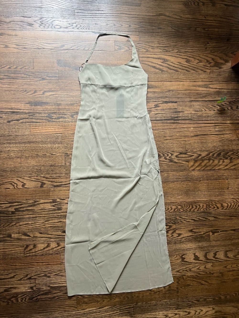 Lioness Olive Halter Maxi Dress
